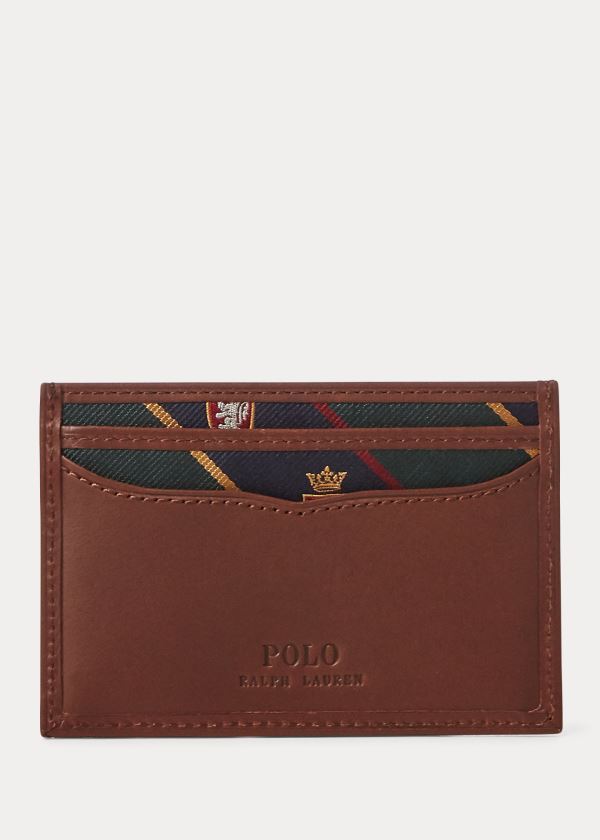 Men's Polo Ralph Lauren Repp Tie Card Holder | 324159SNX